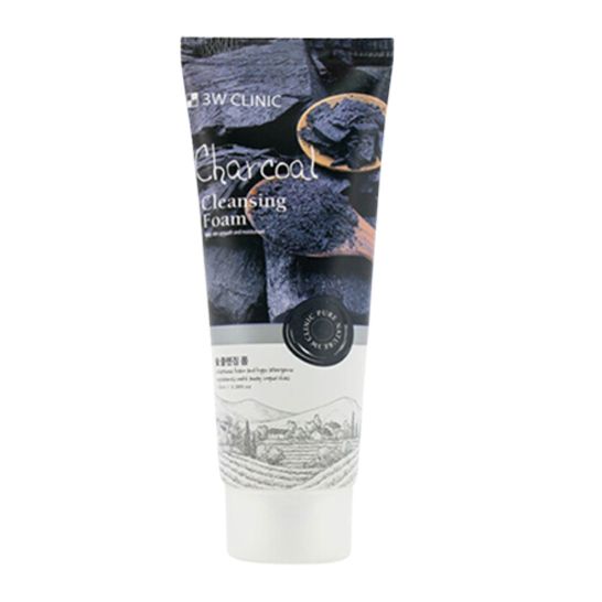 3W Clinic Charcoal Cleansing Foam 100ml